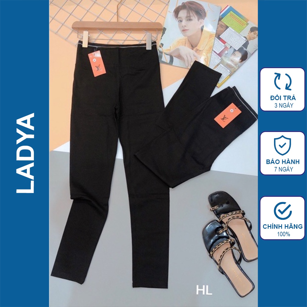 Quần legging LV vải umi cạp kim tuyến thời trang LADYA STORE | WebRaoVat - webraovat.net.vn