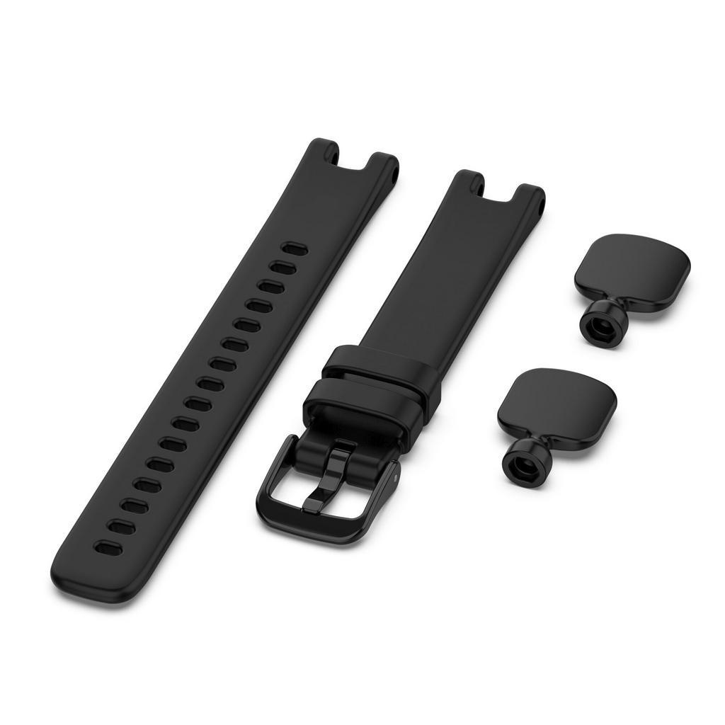 Dây Đeo Thay Thế Bằng Silicon Mềm Màu Đen Cho Garmin Lily