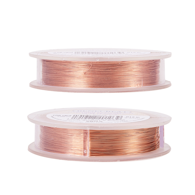 Cuộn Dây Đồng 0.3mm / 0.4mm / 0.5mm / 0.6mm / 0.8mm Dùng Làm Trang Sức Tiện Dụng
