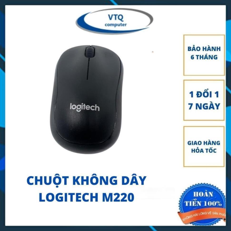 Chuột không dây không tiếng ồn cao cấp Logitech nhỏ gọn,độ nhạy cao.Pin lên tới 24 tháng BH 1 năm