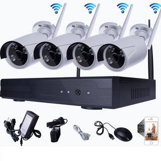 Bộ Kit camera Wifi 4 kênh 2.0MP Full HD