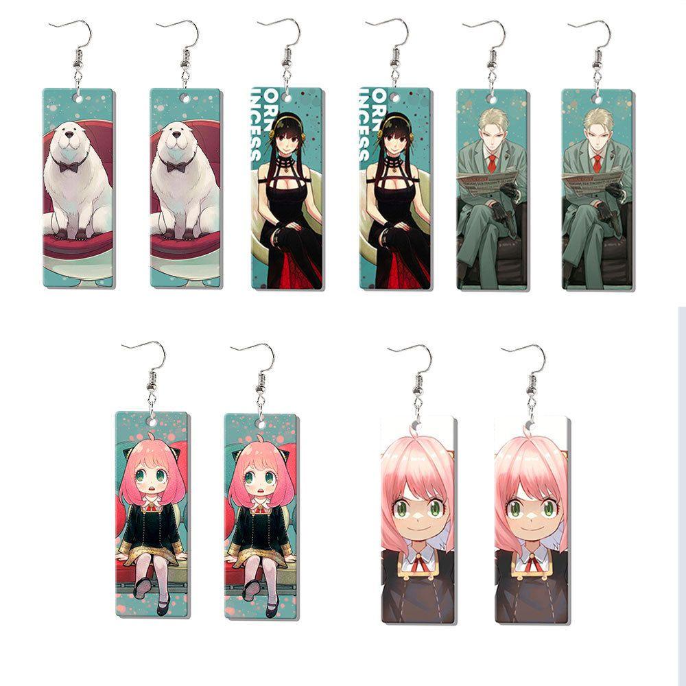 BACK2LIFE Khuyên Tai Thả Hình Gấu Bond Dễ Thương Thanh Lịch Phong Cách Hàn Quốc Cho Bạn Gái