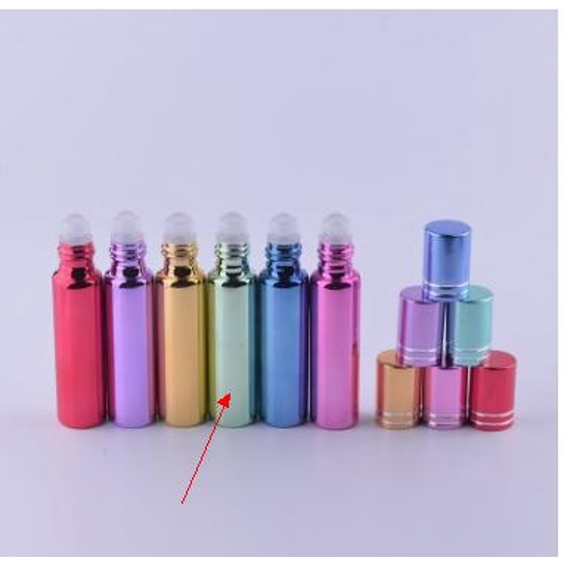 Chai Thủy Tinh Lăn 5ml / 10ml Đựng Tinh Dầu Tiện Dụng