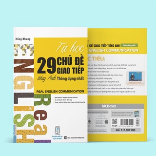 Sách - Tự học 29 chủ đề giao tiếp tiếng Anh thông dụng nhất Mcbooks