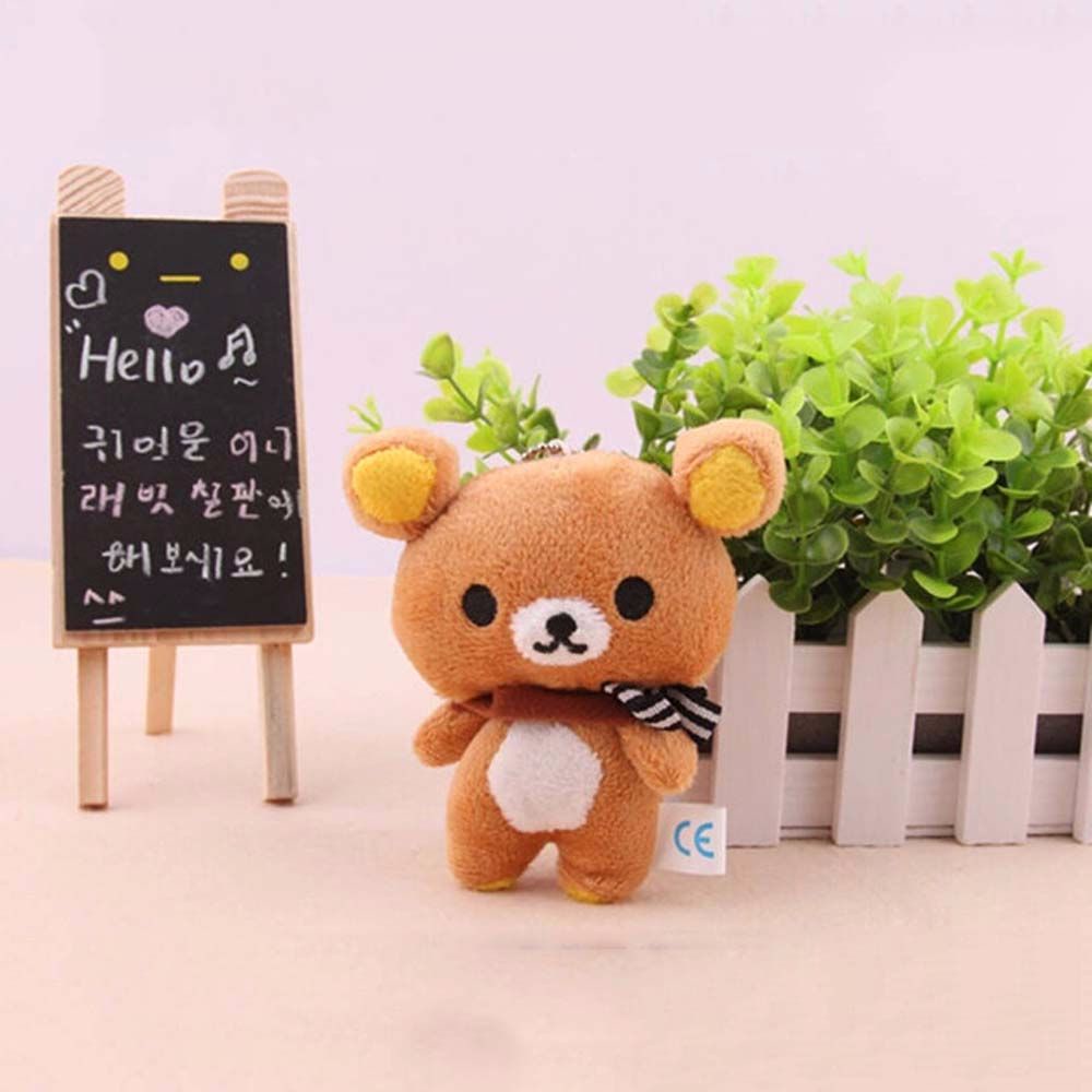 Gấu nhồi bông Rilakkuma 11cm đáng yêu chất lượng cao