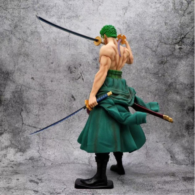 [Giảm Giá Shop Mới] Mô Hình One Piece Roronoa Zoro Cao 31cm Siêu Đẹp - Mô Hình Trang Trí One Piece Figure