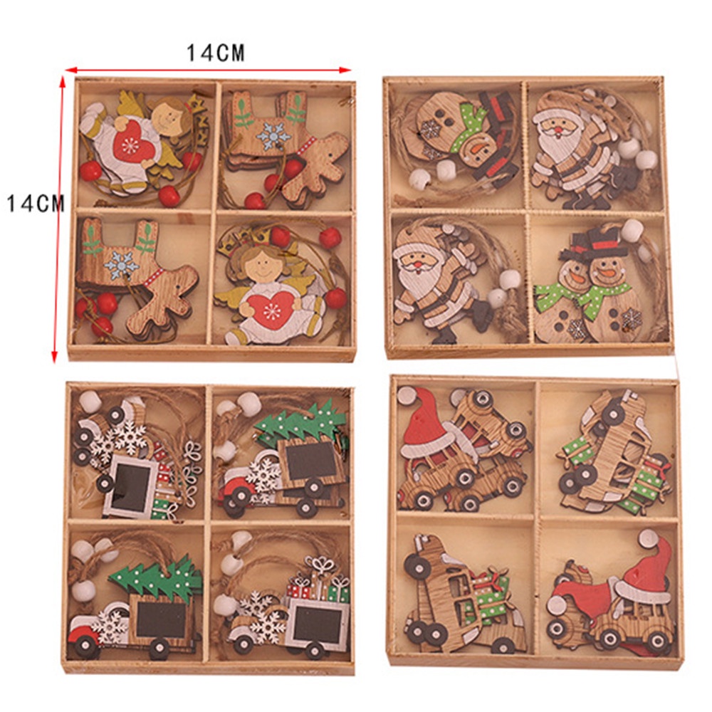 Set mặt treo trang trí cây thông noel dành cho dịp Giáng Sinh