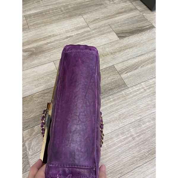 Túi si da thật Double M