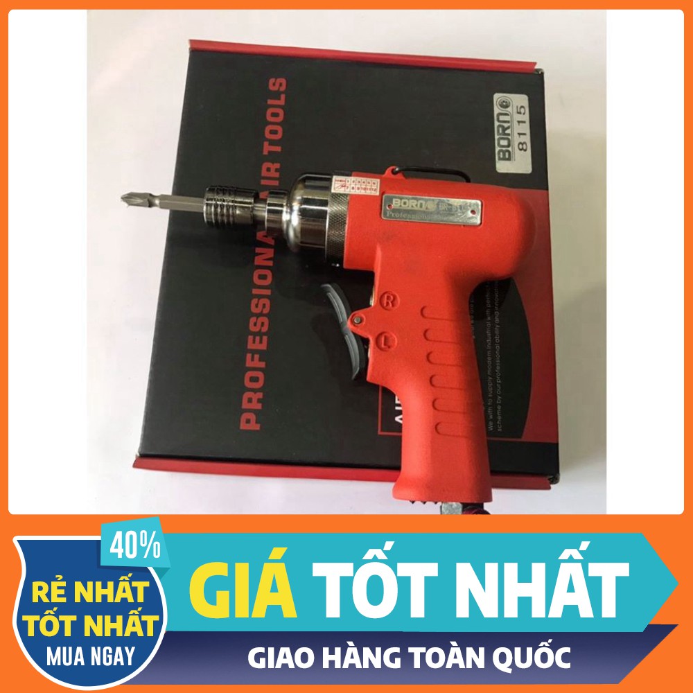 [ HÀNG CHÍNH HÃNG - GIÁ TỐT NHẤT ] Máy bắn vít hơi, Súng hơi bắn vít BORO đảo chiều Cao Cấp - Cho khách xem hàng