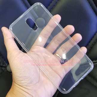 Ốp lưng Samsung J7 Plus (C8) Silicon Loại Tốt Dẻo trong suốt