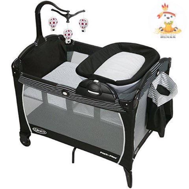 Giường cũi đa năng cao cấp Graco PNP Studio