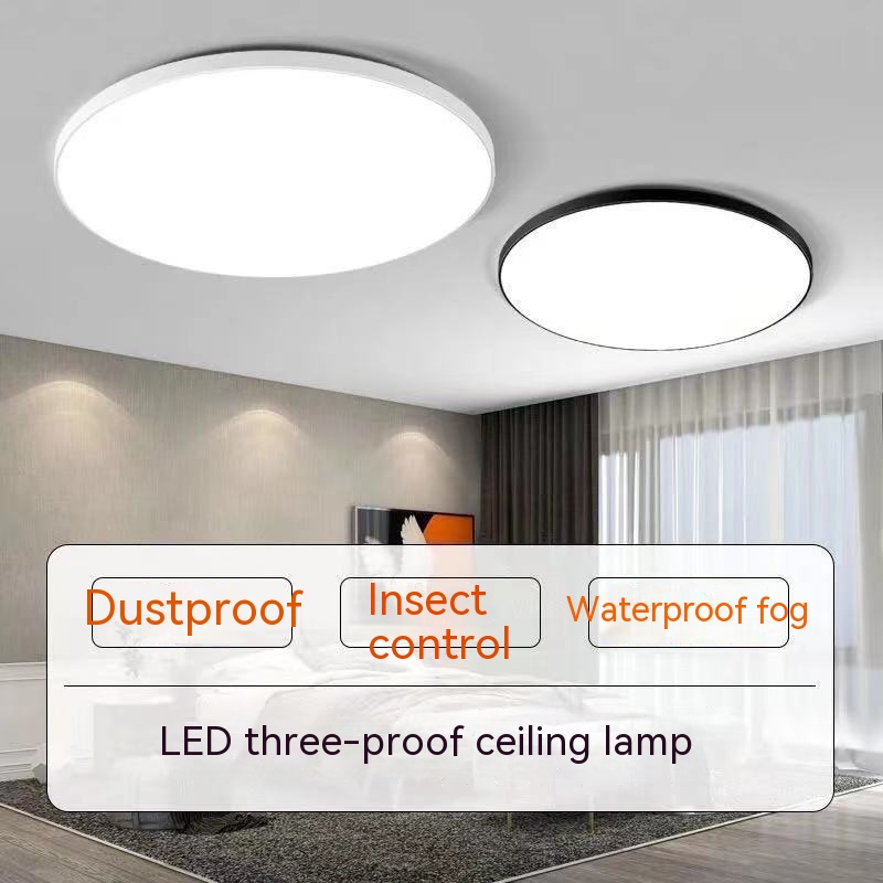 Ultra Đèn LED Tròn Siêu Mỏng Chống Thấm Nước Gắn Ban Công / Phòng Ngủ / Nhà Bếp / Phòng Tắm