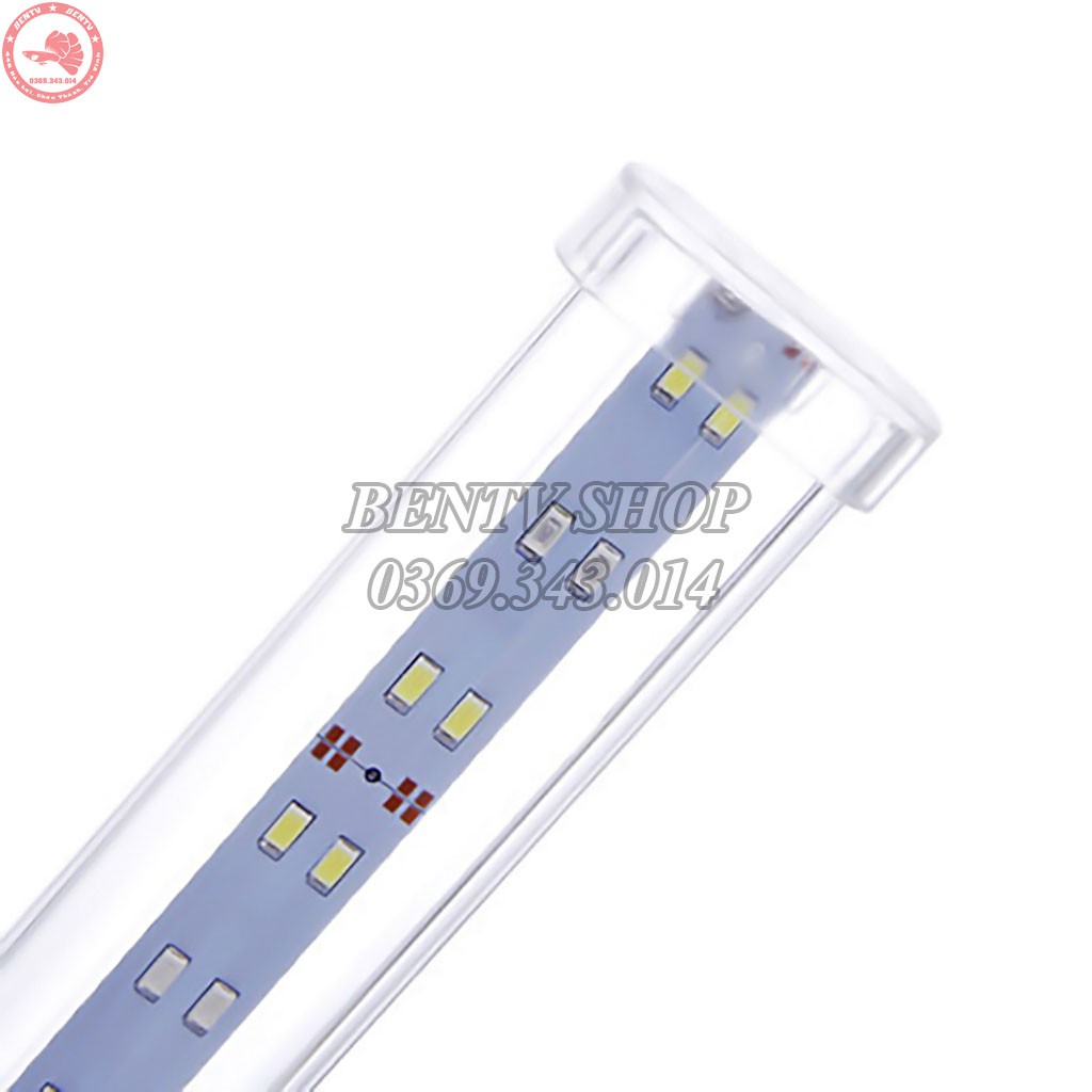 Đèn LED Kẹp Cho Hồ Thủy Sinh Kích Thước 50-60cm LED-D40