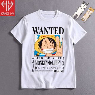 Áo wanted Luffy Bounty 1 Tỉ 500 Triệu Beli mới F021