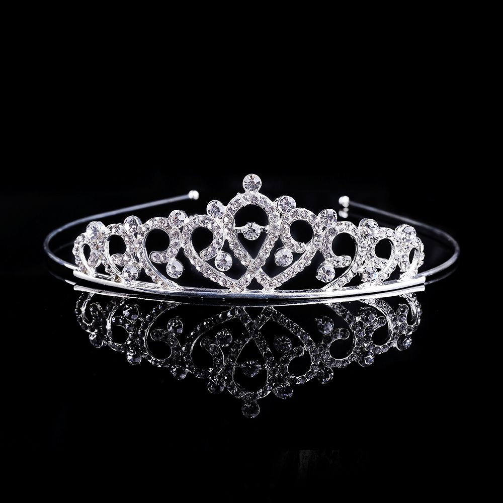 Crystal Rhinestone Crown Headband Stunning Bridal Wedding Jewelry Tiaras Crowns Headbands Hair Headband
