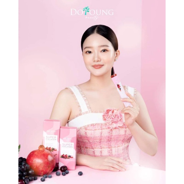 Ăn Thử Thạch Lựu Doyoung Super collagen hàn quốc thạch lựu hàn quốc 7 in 1