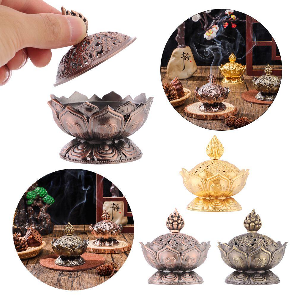 LAKAMIER Đế Đốt Trầm Hương Bằng Đồng Thau Dùng Trang Trí Nhà Cửa