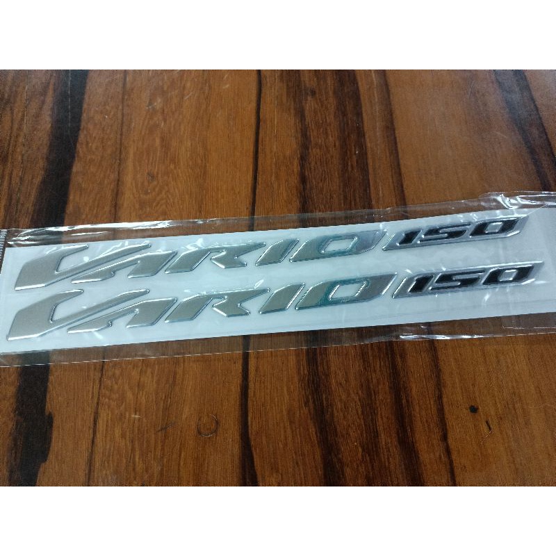 Bộ chữ nổi Vario 2021 chữ 150 đen New