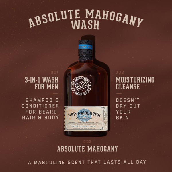 [HOT] Sữa Tắm Gội Nam 18:21 Man Made Absolute Mahogany 532ML