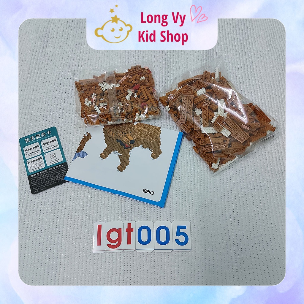 Đồ chơi Lego Mô hình lắp ráp động vật đáng yêu.