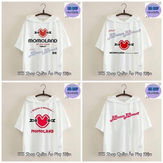 [ Rẻ Vô Địch ] Áo Hoodie Momoland tay lửng
