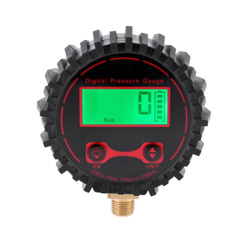 Máy Đo Áp Suất Lốp Xe Hơi / Xe Tải Kỹ Thuật Số Màn Hình LCD Hiển Thị Đèn Nền 25