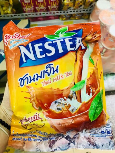 TRÀ SỮA NESTEA THAI MILK TEA 429g (33g x 13 gói)