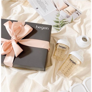 Bộ quà tặng Hegen Basic Stater Kit (gồm 1 bình 150ml, 1 bình 240ml, 2 nắp đậy trữ sữa)