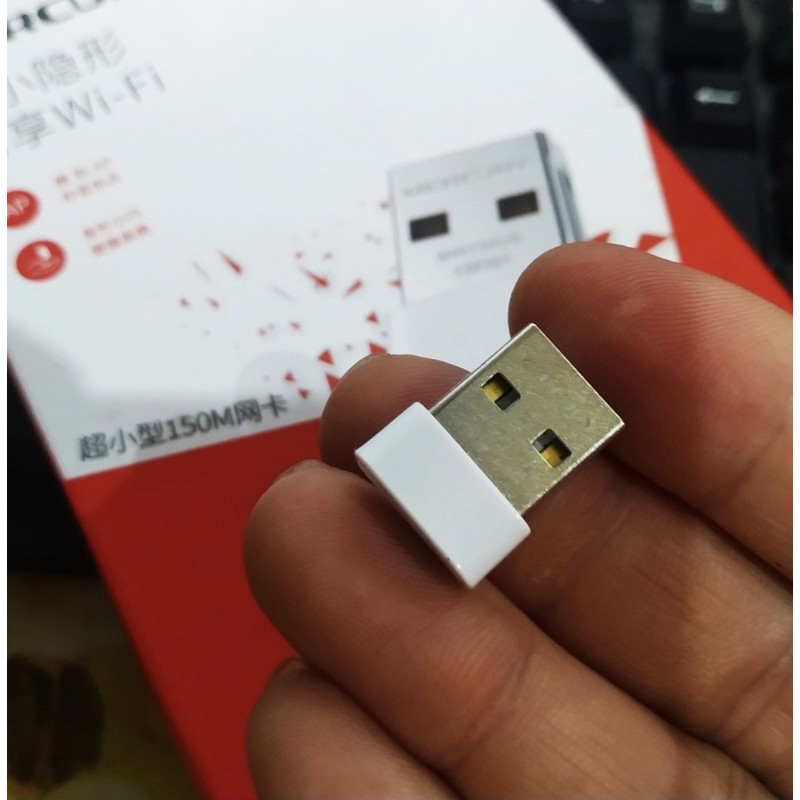 USB thu wifi cho máy tính PC, Laptop, usb mini bắt oai phai chính hãng merury KLH