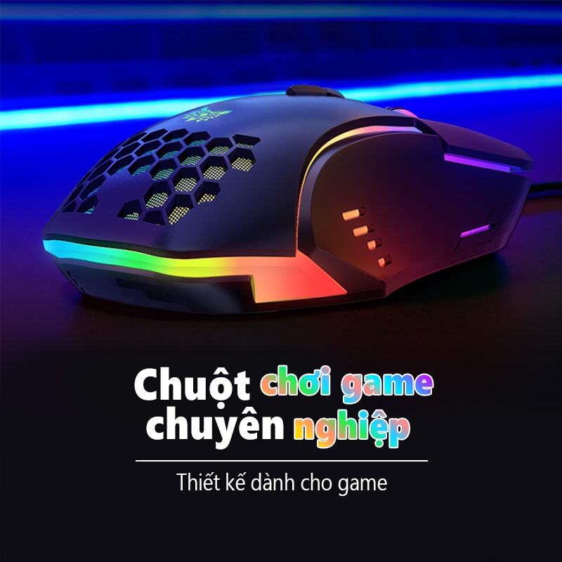 ONIKUMA CW902 Chuột Chơi Game Có Dây Chuột Quang RGB Với Ánh Sáng Đầy Màu Sắc cho máy tính xách tay/PC