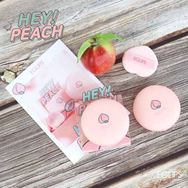 PHẤN NÉN KIỀM DẦU EGLIPS HEY PEACH ( LIMITED )