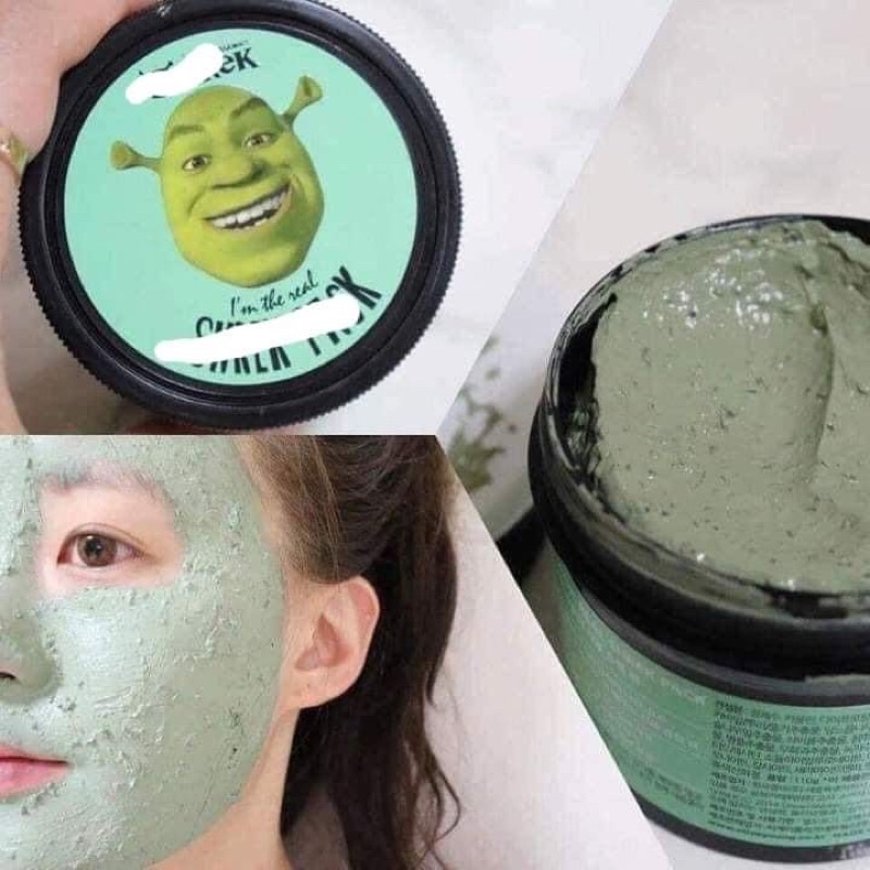 MẶT NẠ ĐẤT SÉT BẠC HÀ I’M THE REAL SHERK PACK ĐẮP NGHIỆN ĐỪNG KÊU EM 🤣🤣