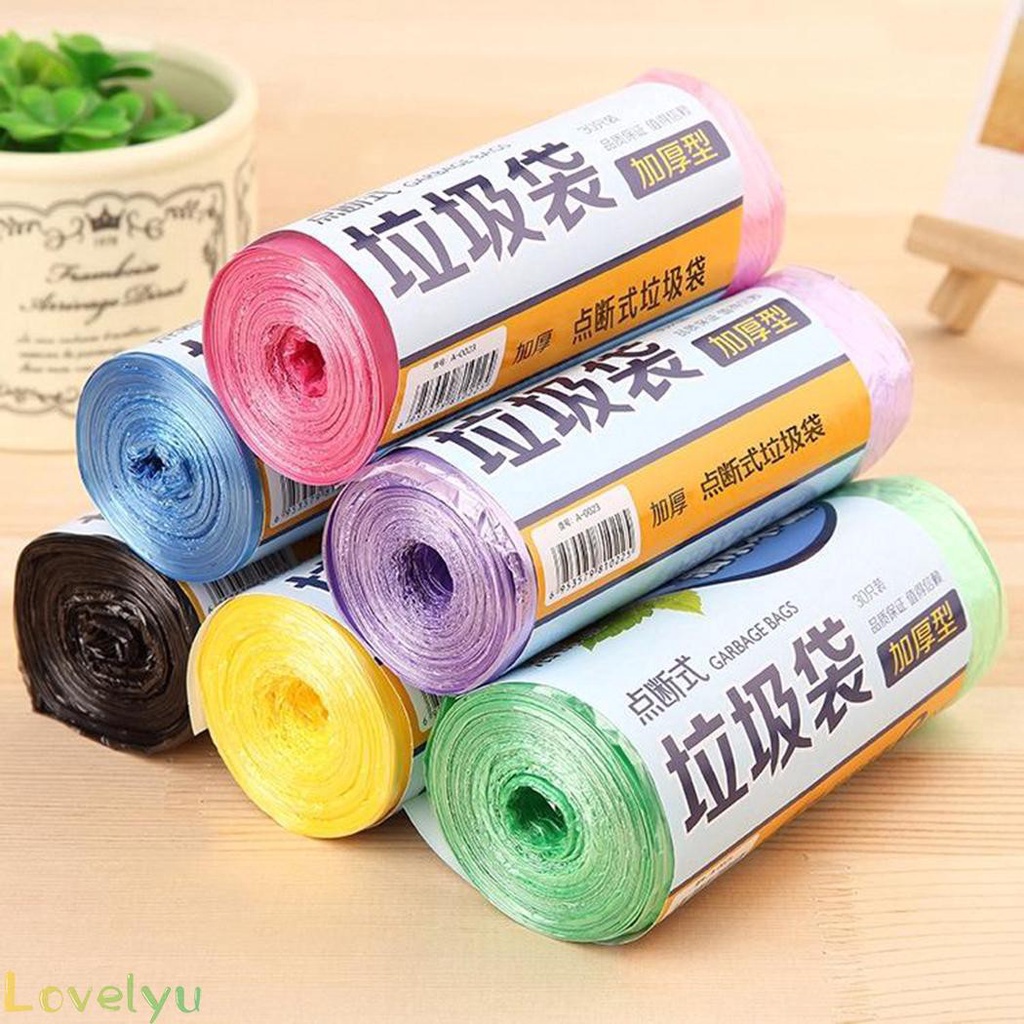 Cuộn 30 túi đựng rác 50cm x 45cm tiện dụng chất lượng cao