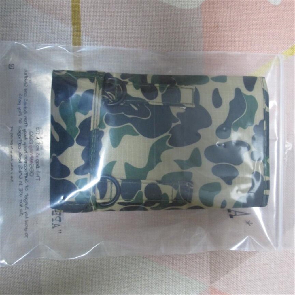 Nơi lưu trữ hộ chiếu / Tài liệu Moto Camo xanh Bape