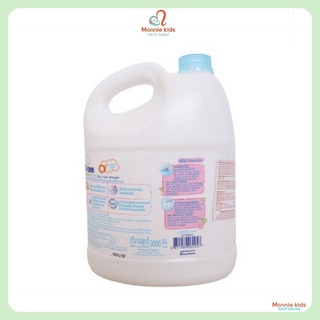Nước giặt quần áo trẻ em Dnee Thái Lan 3000ml, xà phòng giặt quần áo cho bé - Monnie Kids