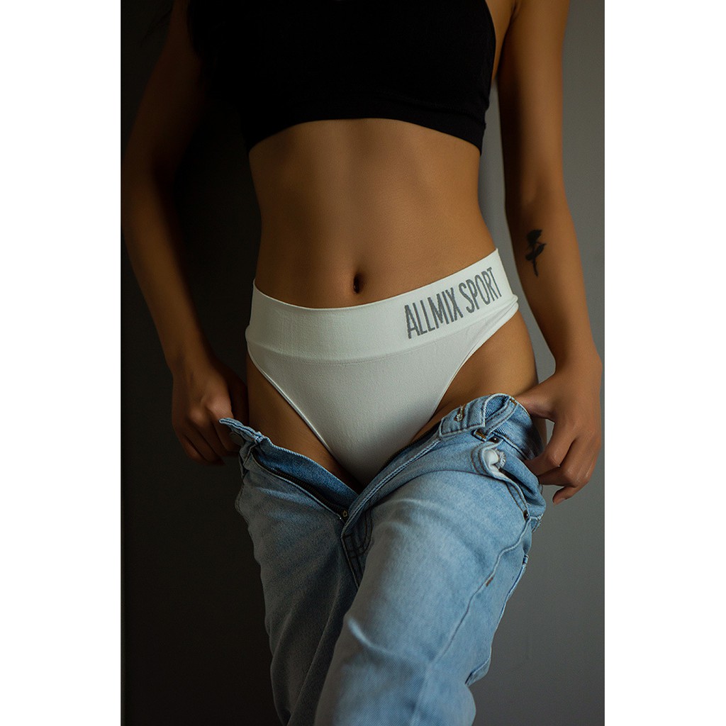 Quần Lót Lọt Khe Allmix Sport Bản - Cạp Cao