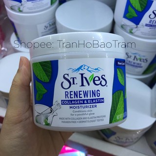 Kem Dưỡng Ẩm St.Ives St.Ives Skin Renewing Collagen & Elastin Moisturizer 283g