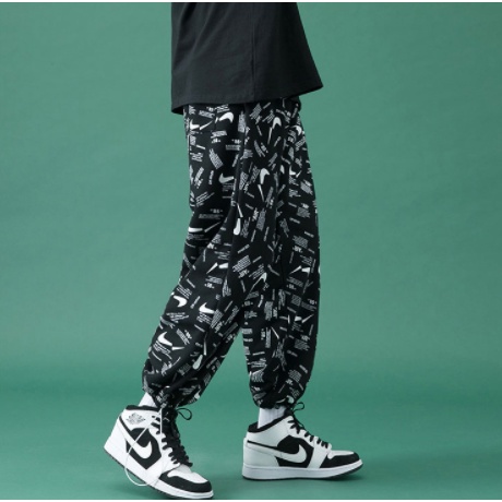 Quần dài nam ống rộng thời trang phong cách hip hop