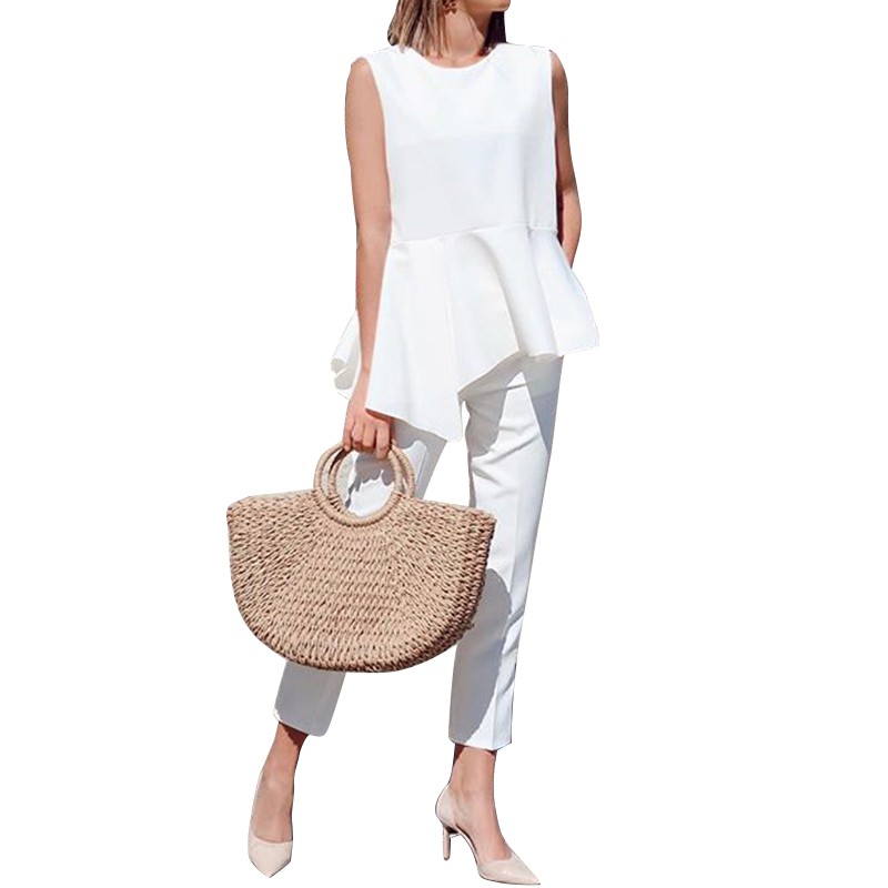 Áo kiểu CELMIA không tay dáng rộng thiết kế đơn giản dành cho nữ | BigBuy360 - bigbuy360.vn