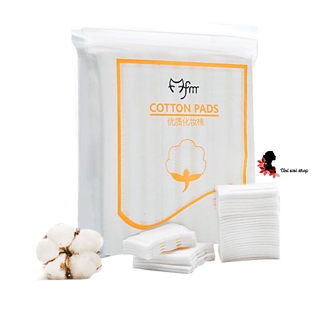 Bông tẩy trang 3 lớp Cotton Pads [Túi 222 miếng]