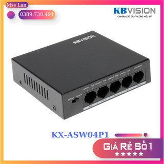 Switch POE Kbvision KX-ASW04P1 - 4 cổng