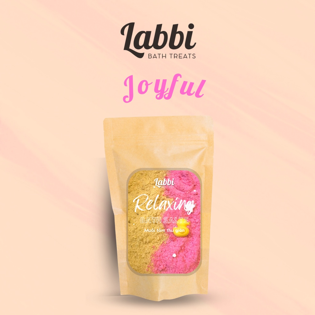 JOYFUL [Labbi] Relaxing Bath Salt / Muối thư giãn dưỡng da