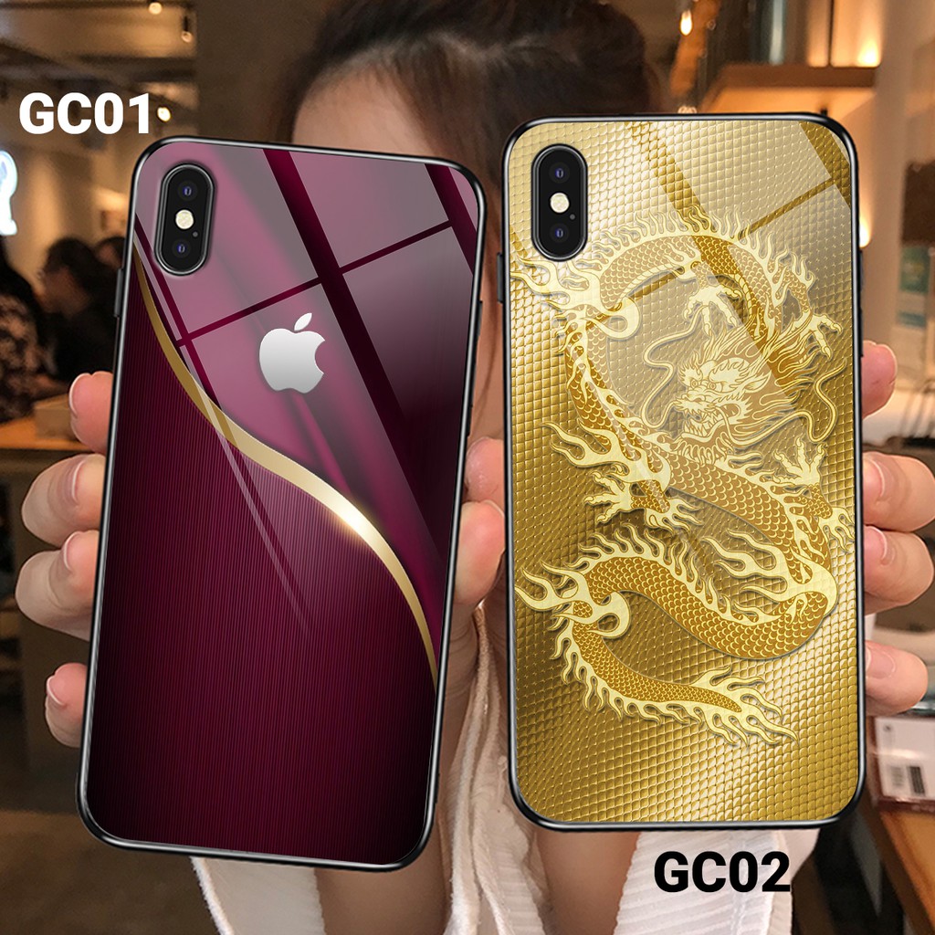 ỐP LƯNG KÍNH IPHONE X - XS - XR - XS MAX IN HÌNH HỌA TIẾT SIÊU ĐẸP