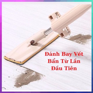 Cây Lau Nhà Tự Vắt Thế Hệ Mới Xoay 360 Độ[Tặng Kèm 2 Bông Lau]