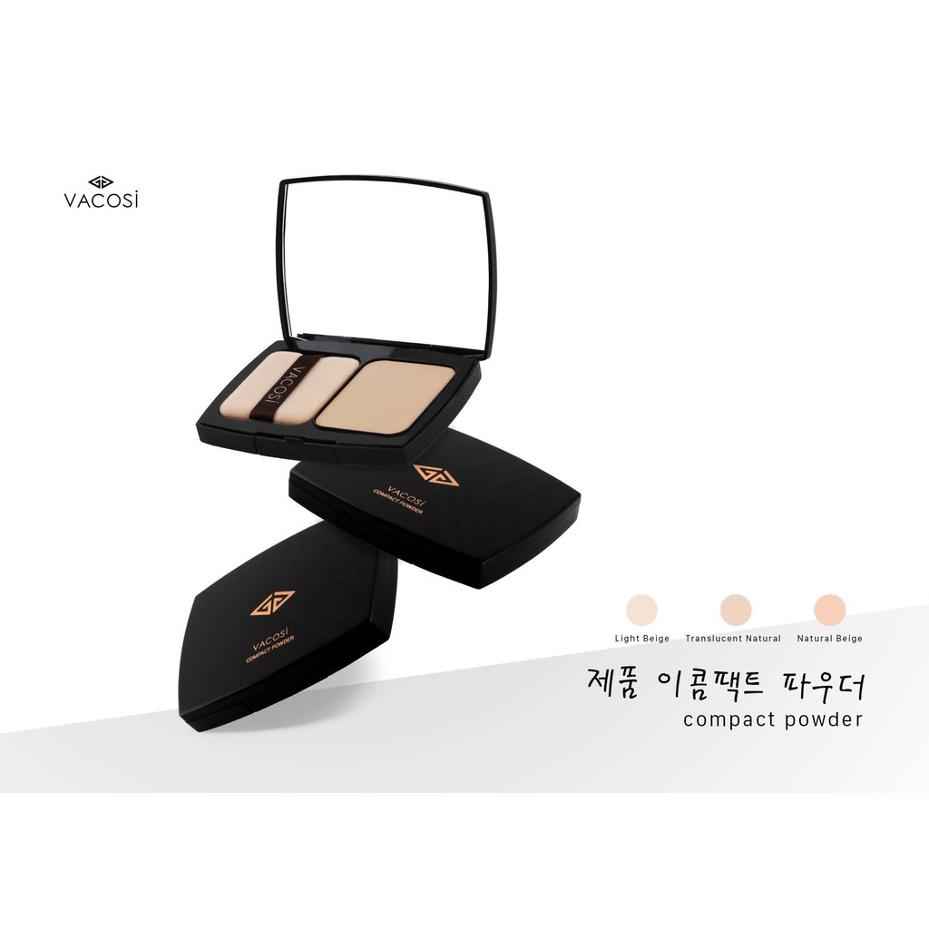 PHẤN PHỦ VACOSI NATURAL STUDIO COMPACT POWDER - 4436