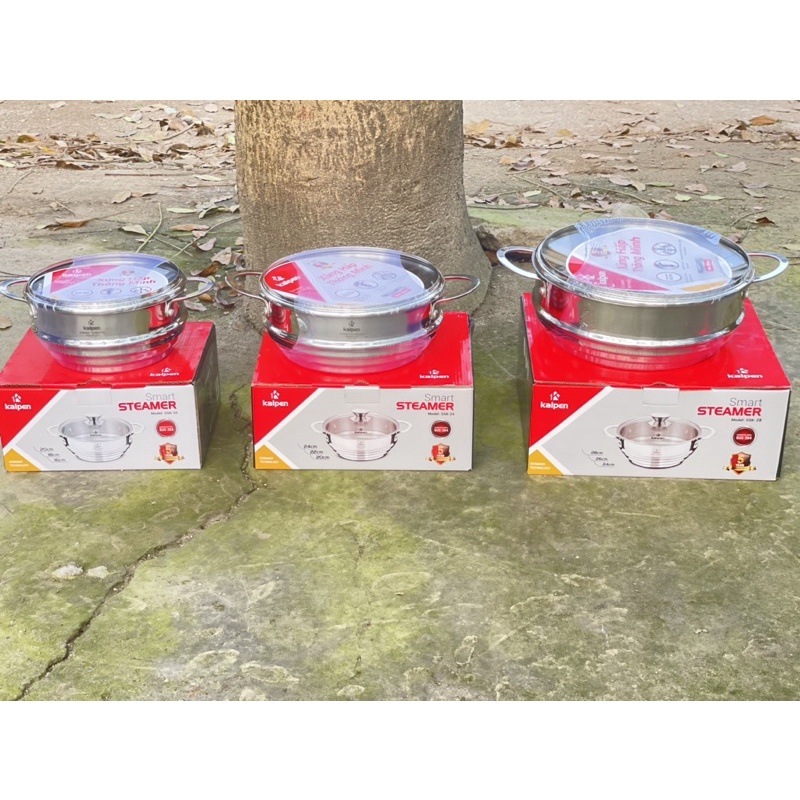 Xửng hấp Inox 304 thông minh Kalpen đủ size