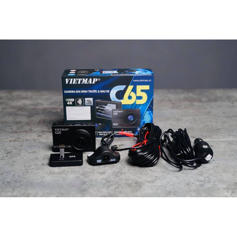 Camera Hành Trình Vietmap C65 Thẻ 64G Cảnh Báo Giao Thông Màn Hình Cảm Ứng Ghi Hình 4K | BigBuy360 - bigbuy360.vn