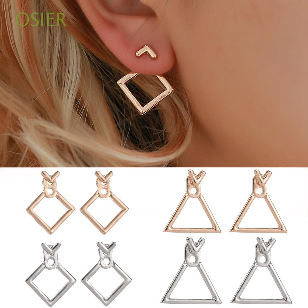 Khuyên tai thiết kế hình học thời trang độc đáo dành cho nữ