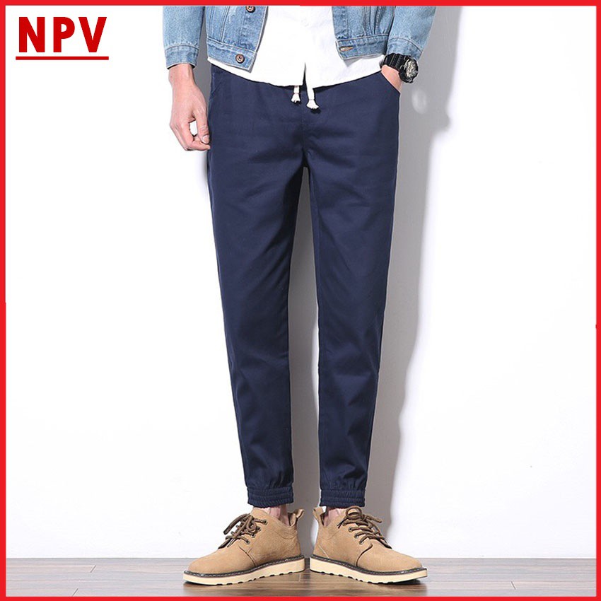 Quần jogger nam kaki NPV kiểu dáng thể thao,quần dài nam chất liệu kaki co giãn không nhăn | BigBuy360 - bigbuy360.vn