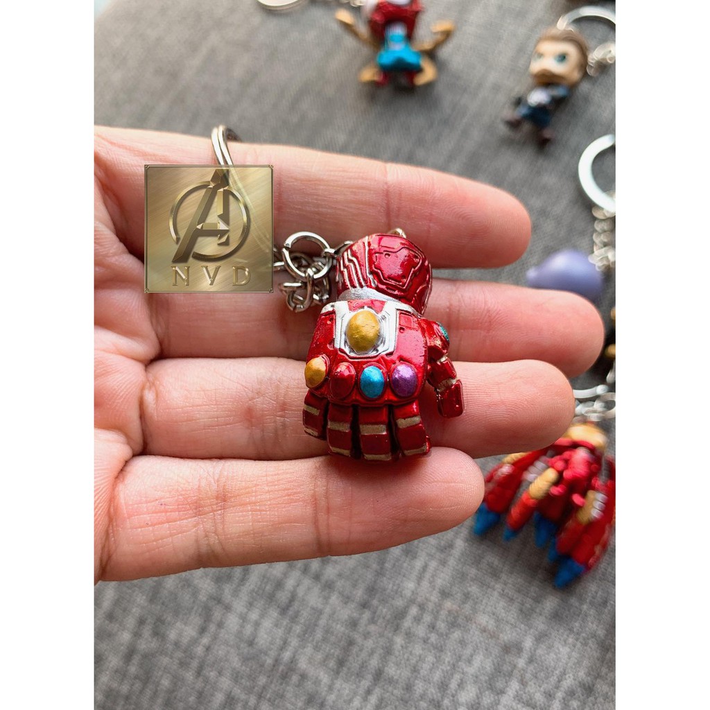 Móc khoá Marvel chibi cực cute